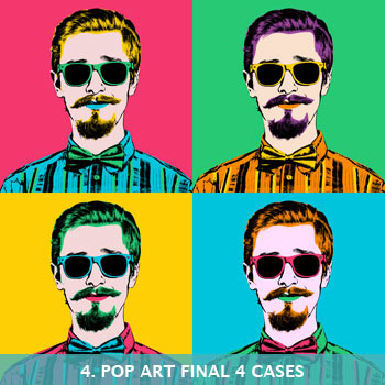 tableau pop art finalisé